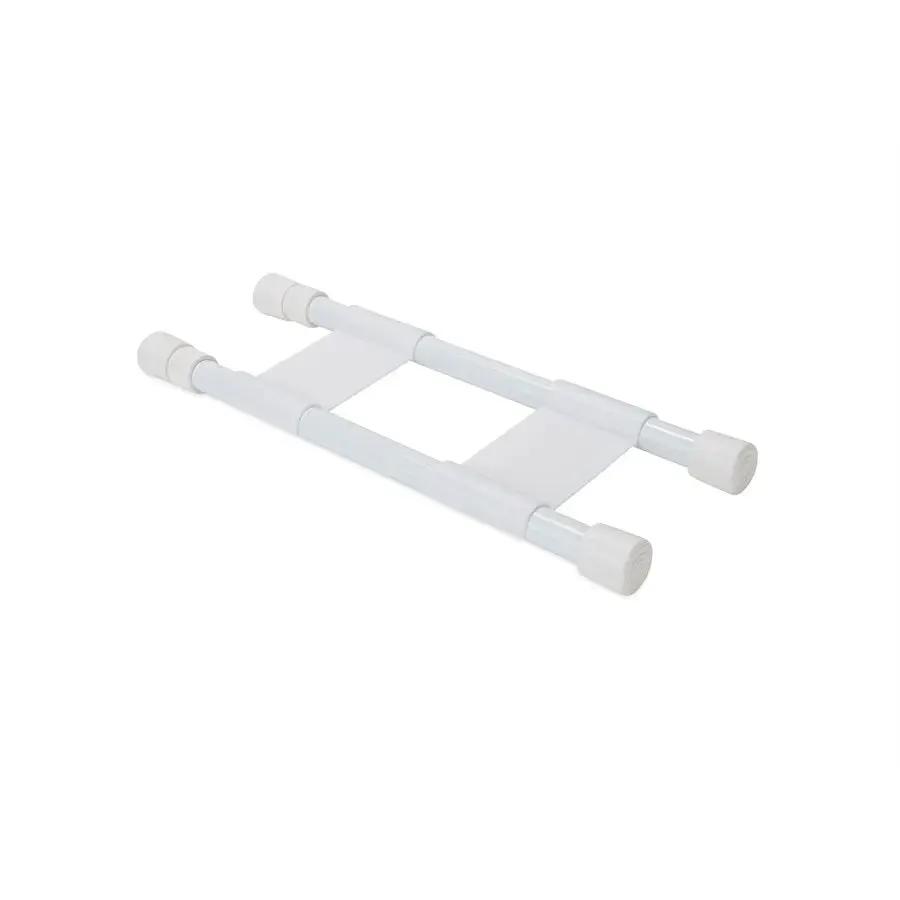 Camco RV Double Cupboard Bar Model 44093 for Secure Storage by CAMCO
