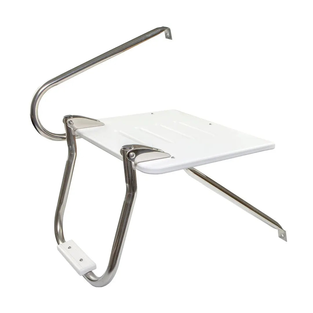 WhiteCap Industries White Poly Swim Platform Kit (Part No. 67902)