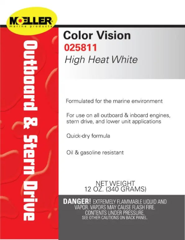 Moeller High Heat White Switch Cover - Part Number 025811