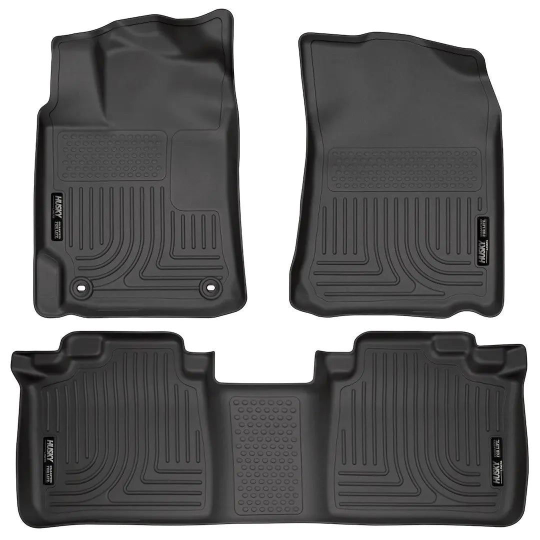 Huskyliner WB Camry 4-Piece Black Floor Mat Set for 2012-2017 Toyota Camry