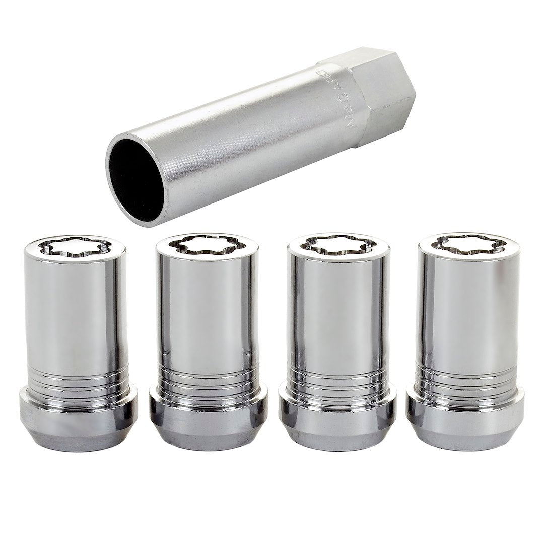 MCGARD 25115 Turn Lock 14x1.5 Chrome - 4 Pack