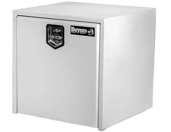 Buyers Prod Toolbox 18x18x24 Stainless Steel T-Handle White PO