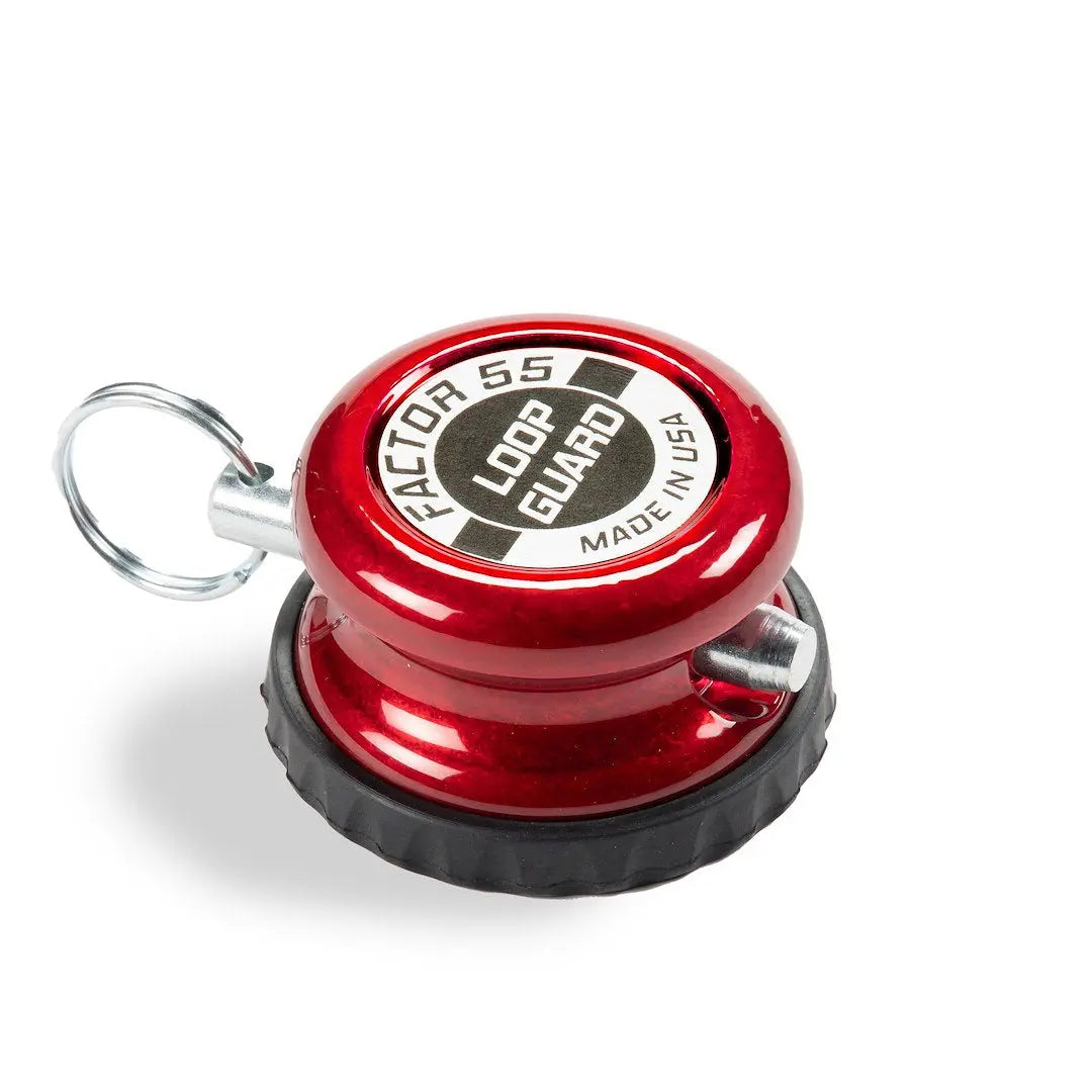 Factor 55 Loop Guard XTV – Red for Enhanced Vehicle Recovery and Safety