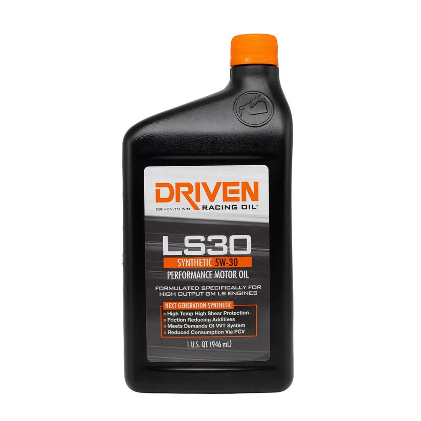 Driven Race LS30 5W30 Synthetic Oil - High Performance Motor Oil for Enhanced Engine Protection