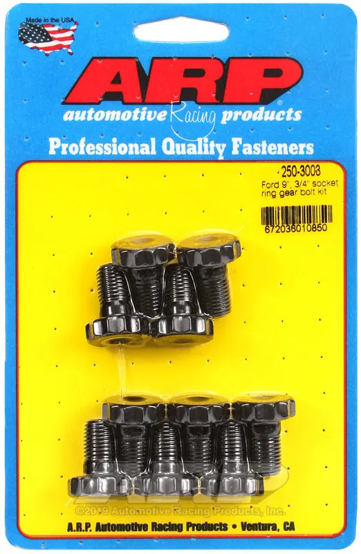 ARP Ring Gear Bolt Kit - Part Number 2503003 for Optimal Transmission Assembly