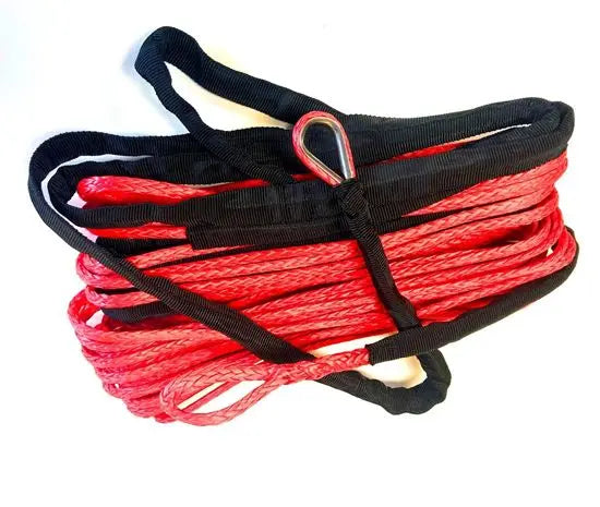 Helix Racing Synthetic Winch Rope 3/16" x 50 ft, Durable and Lightweight