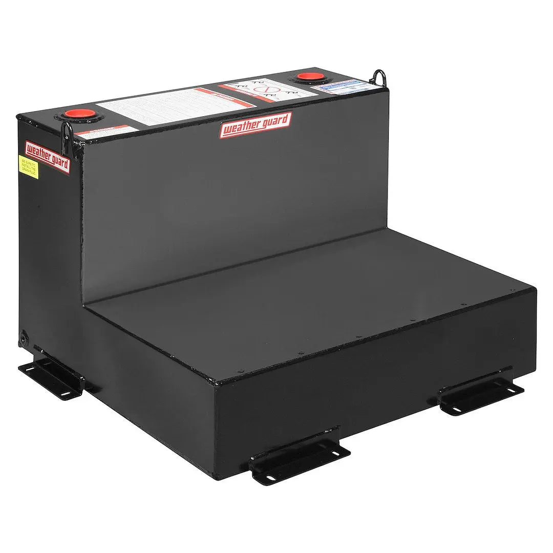 WeatherGuard 350502 Transfer Tank L-Shape 50-Gallon Black for Commercial Vehicles