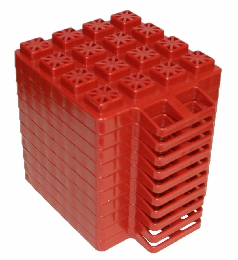 Valterra LLC Stackers Jack Pads 10+Bag for RV and Trailer Support