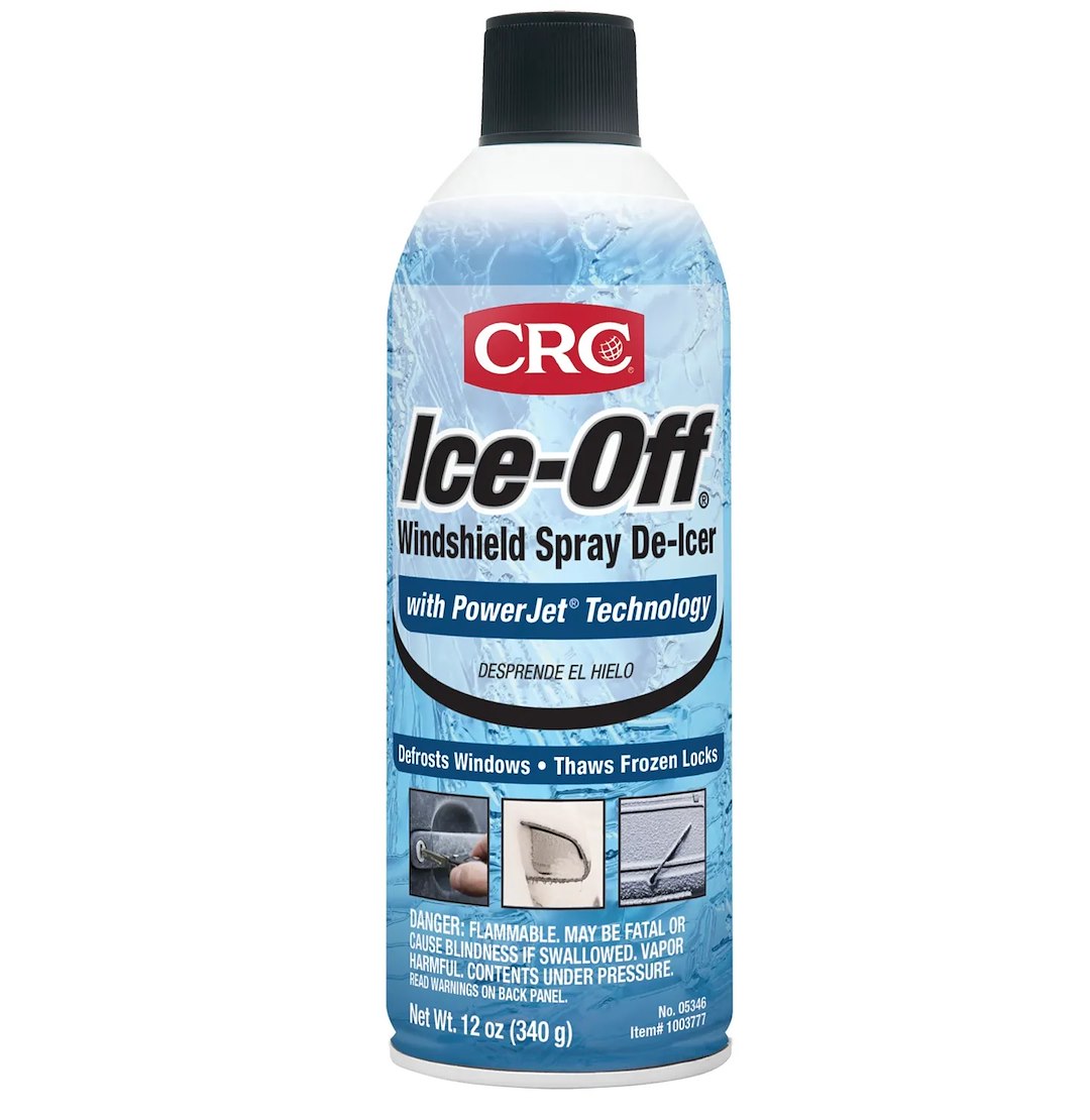 CRC Ice Off Deicer 12 oz - Effective Ice Melting Solution for Vehicles and Surfaces