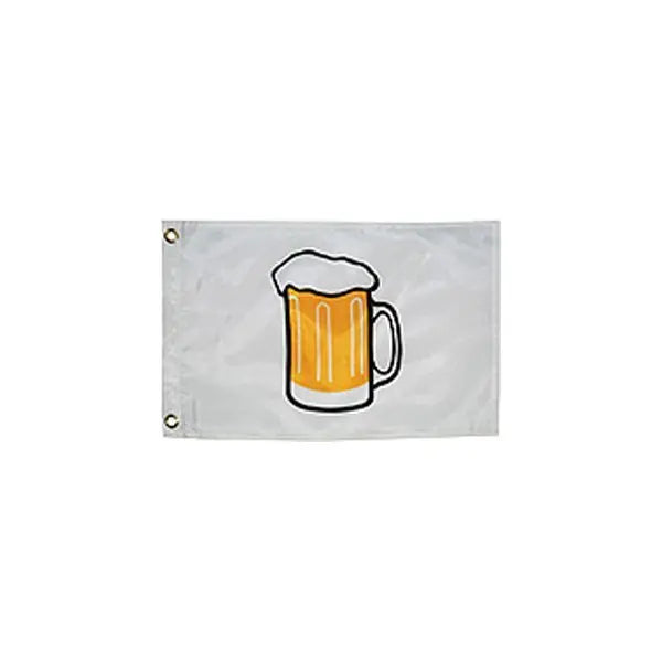Taylor Made 12' x 18' Beer Flag for Outdoor Advertising