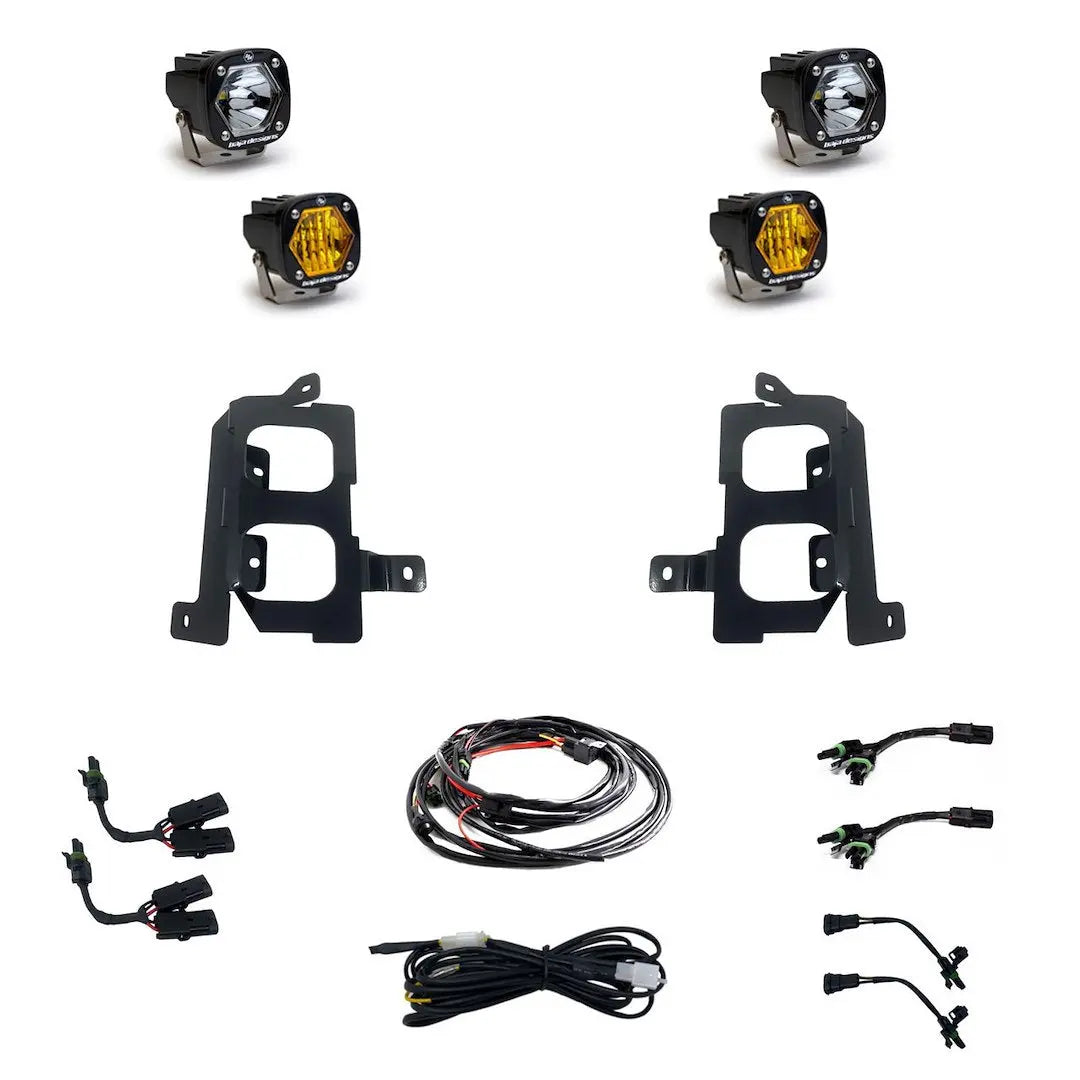 Baja Designs GMC 2500/3500 (2020-2023) Clear Spot/AM LED Light - Part #447849