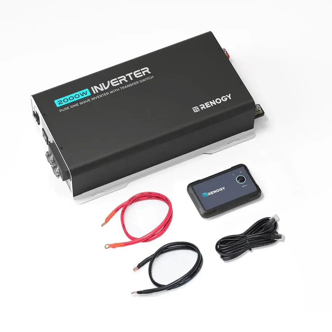 Renogy 2000W Inverter with UPS and Bluetooth – Reliable Power Conversion for Off-Grid and Backup Systems