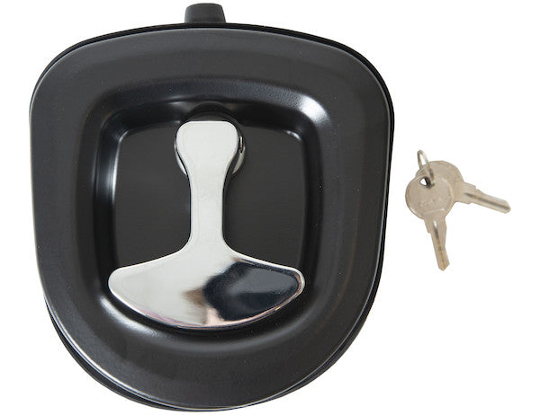 Buyers Products LL9000 Latch T-Handle Die Cast Black with Chrome Finish