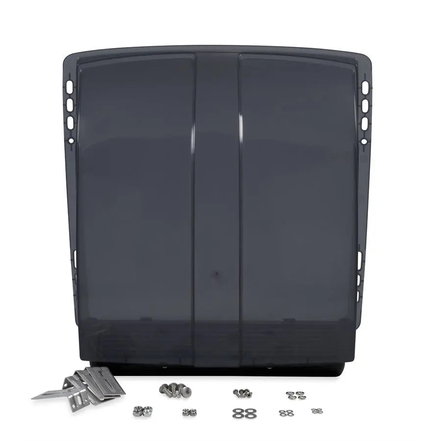 Camco Vent Cover Smoke - Durable RV Roof Vent Cap with UV-Resistant Material