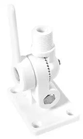 Whitecap Ind White Nylon Ratchet Antenna Mount S1805 for Secure Mounting