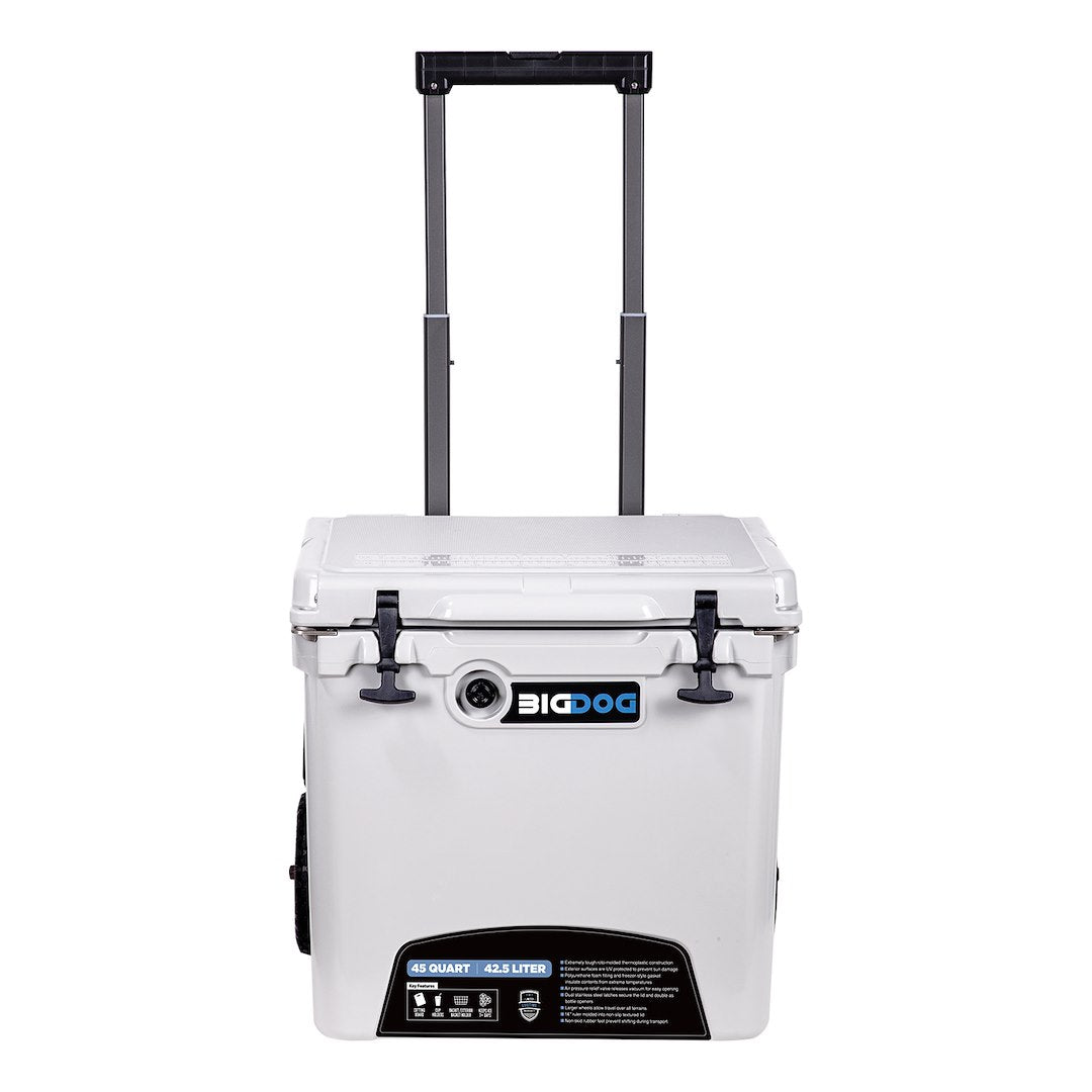 Husky Towing BDCR45 45 Qt Rolling Cooler with Accessories