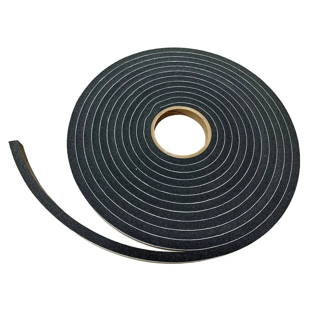 AP Products Frameless Window Foam Seal 25 ft - Black