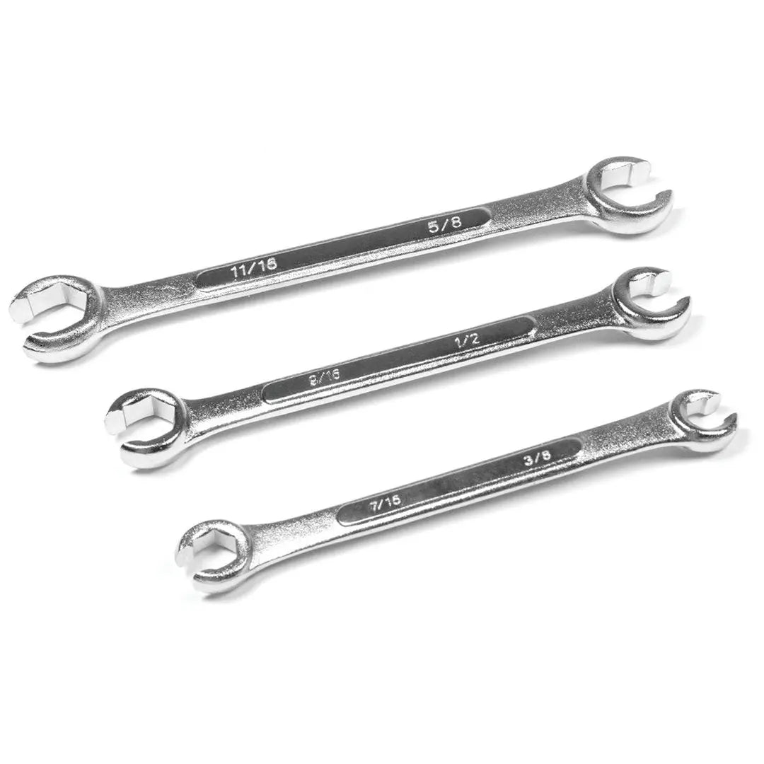 Perform Tool W350 Flare Nut Wrench Set for Automotive and Plumbing Applications
