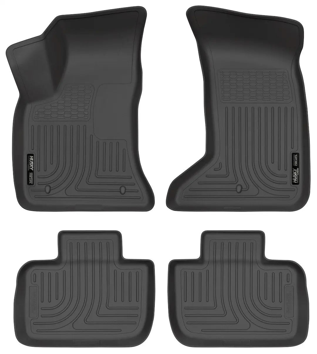 HUSKYLINER W.B. Charger/300 Black 2011 Floor Mats - Durable All-Weather Protection