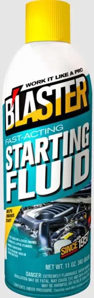 BLASTER Starting Fluid 16SF - Reliable Engine Starting Aid