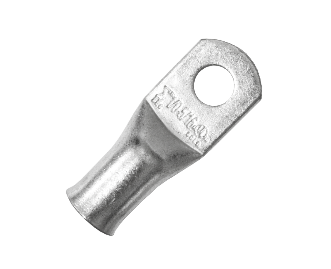 PACER TINNED Lug #1/0, 5/16 Inch, 2 Pack – Reliable Copper Lugs for Electrical Connections