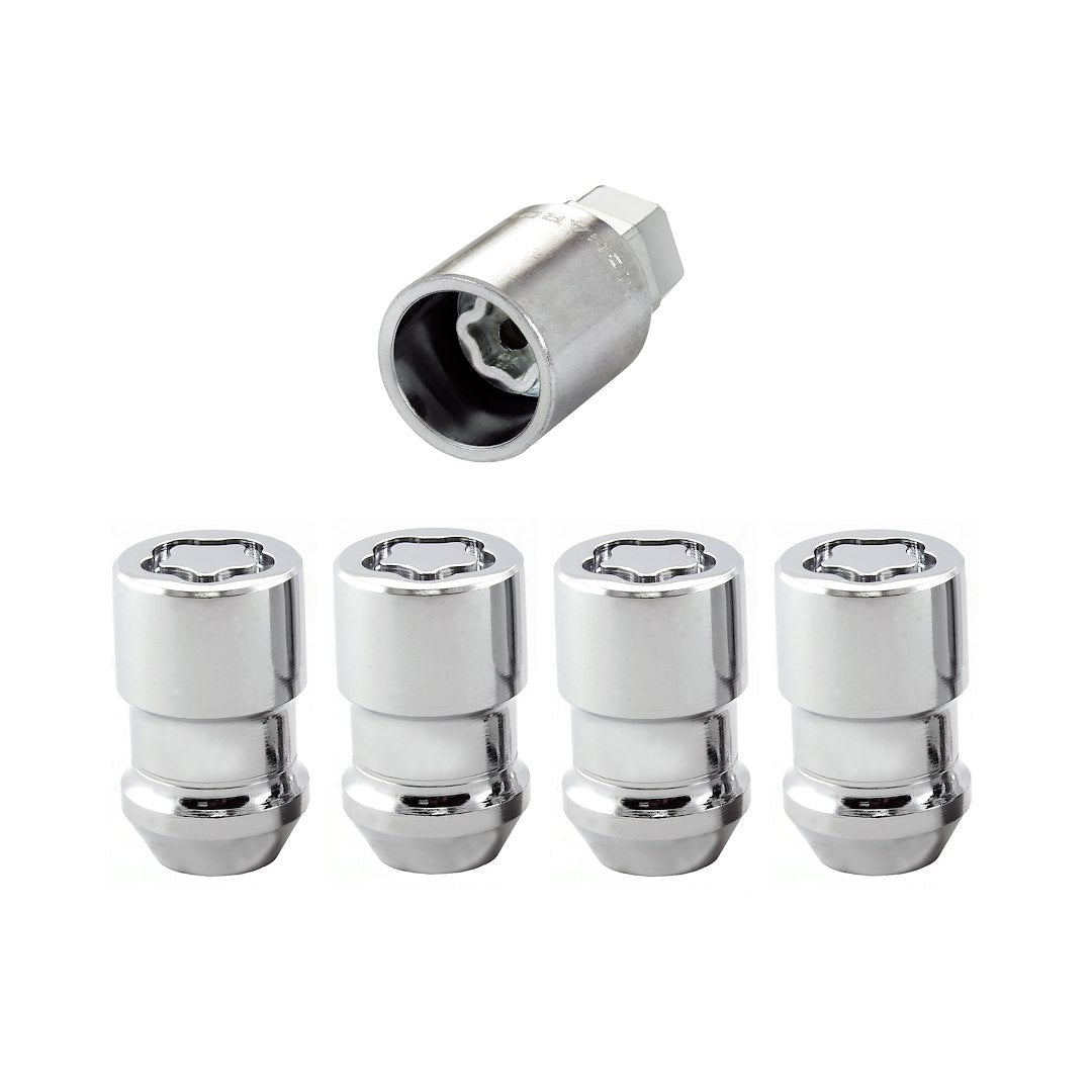 MCGARD 24130 1/2 Inch R Cone Seat Locking Lug Nut - Pack of 4