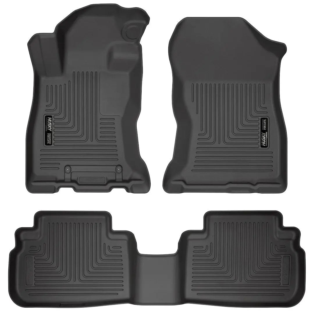 HuskyLiner 95891 19 Subaru Forester WeatherBeaters Black Floor Mats