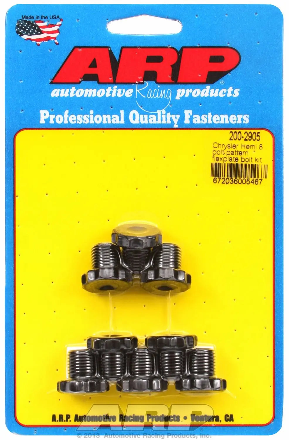 ARP Flexplate Bolt Kit for HEMI Engines - Part Number 2002905