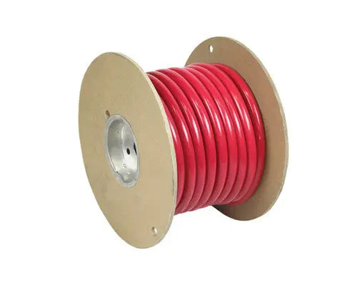 PACER 4 AWG UL Red THHN Wire – 25 Feet Roll