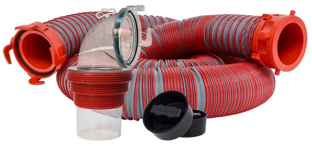 Valterra LLC 15' Viper Sewer Hose Kit - Durable RV Waste Water Solution by VALTERRA LLC