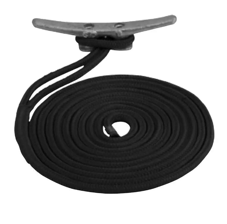 Sea Dog Double Braid Nylon Dock Line - 50 Feet, Heavy-Duty Marine Rope