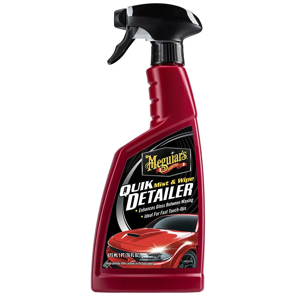 MEGUIARS WAX Quik Detailer 16 oz - Instant Car Surface Cleaner and Shine Enhancer