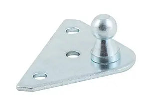 AP Products 1PR Flat Brackets - Durable Steel Mounting Hardware for Your Projects