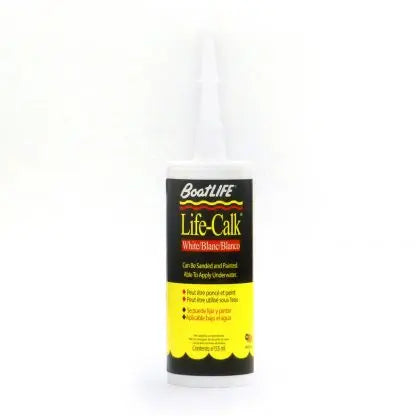 LIFE INDUST. LIFE Calk 5.2 Fl Oz White - High-Quality Sealant for Durable Repairs