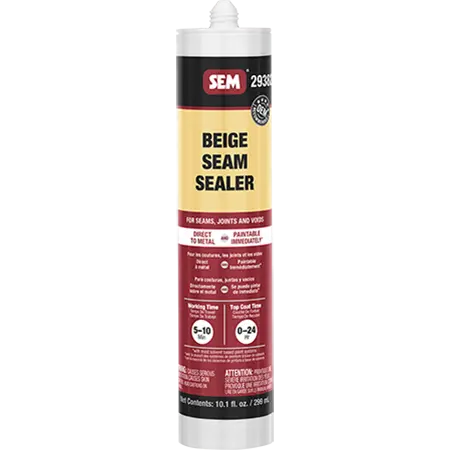 SEM Products 29382 1K Seam Sealer – Beige for Automotive & Marine Repairs