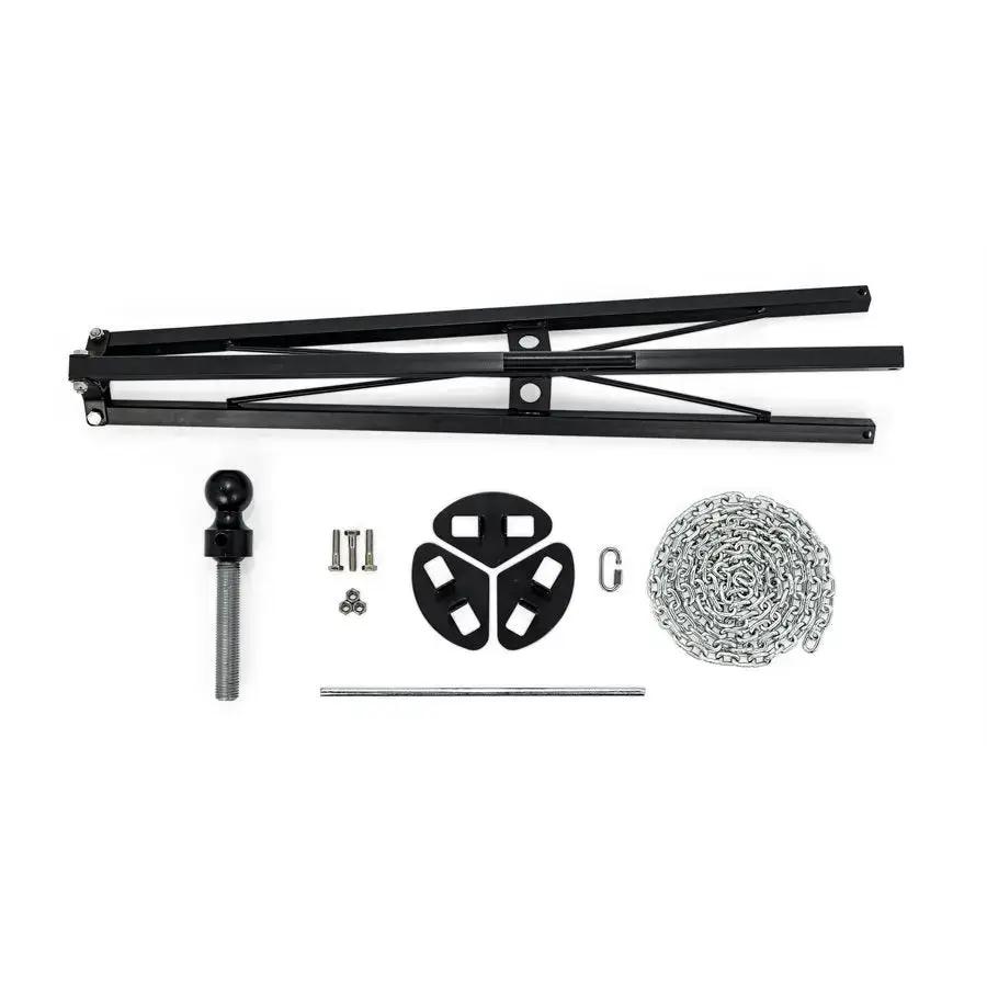 Camco Gooseneck Stabilizing Jack Part #48850 for RV and Trailer Support by CAMCO
