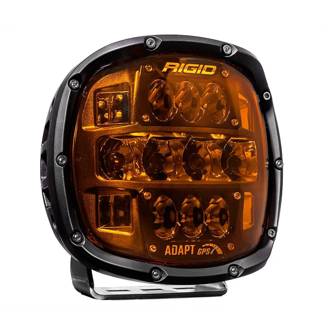 Rigid Industries Adapt XP with Amber Pro Lens – Versatile Off-Road LED Light