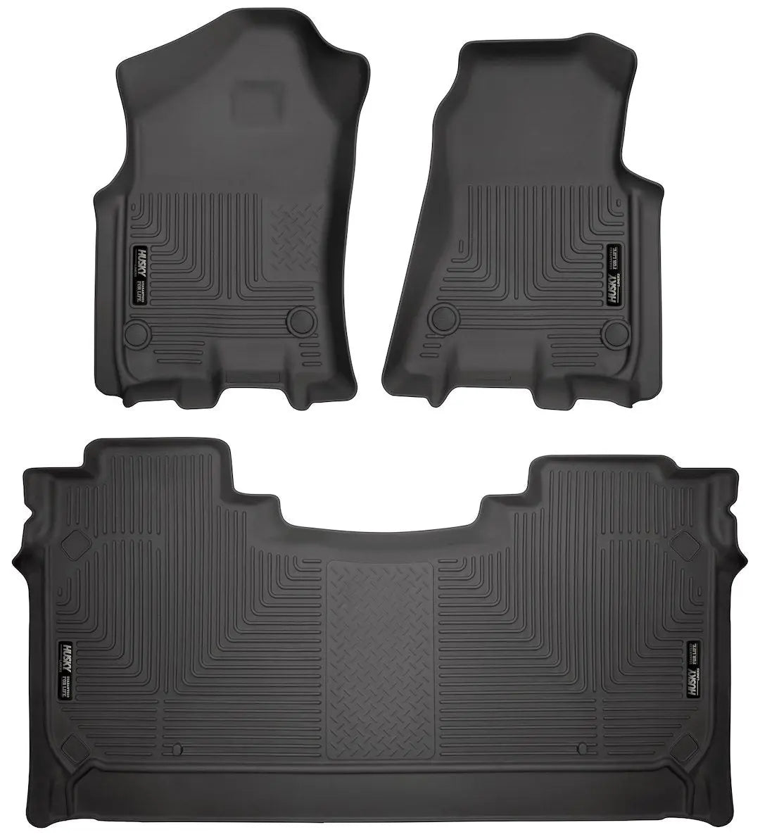HUSKYLINER WB Front and 2nd Seat Liners for 2019 RAM Crew Cab