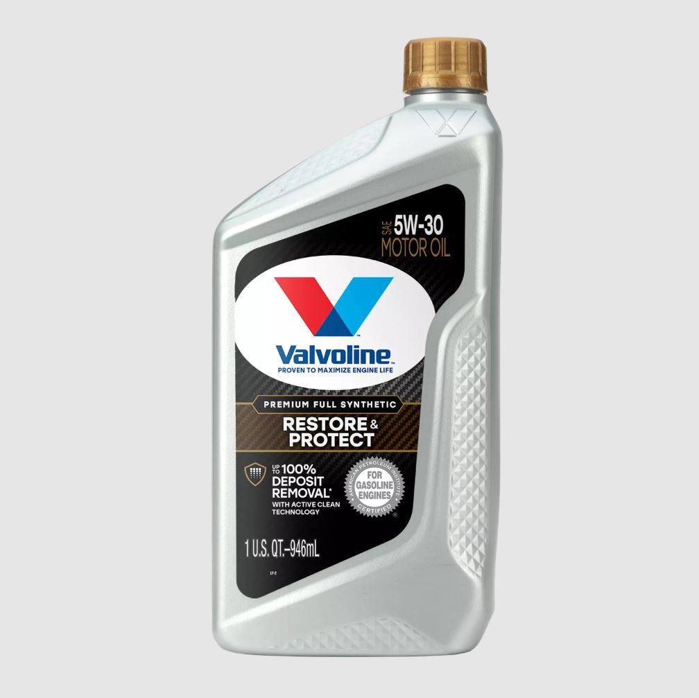 Valvoline Restore & Protect Full Synthetic 5W-30 Motor Oil, 6 Quarts