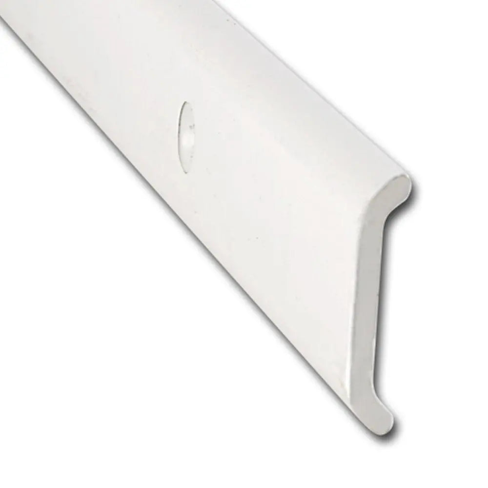 AP Products Non-Flat Trim Panel White - 16 Feet Length (Part Number 0218720116)