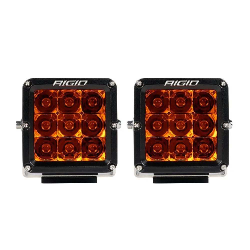 Rigid Industries D-XL Amber Pro Spot Pair - High-Performance Off-Road Lighting