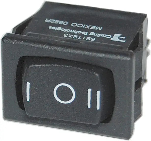 Blue Sea Systems 7484BSS SPDT Rocker Switch (On)-Off-(On) for Marine and Automotive Applications