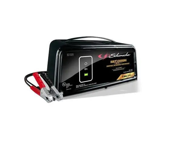 Schumacher SC1320 6/2 Amp Battery Charger - Basic Model for Reliable Charging