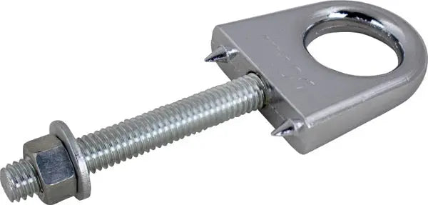 Sea Dog Chrome Zinc Bow Eye 3/8 Inch x 3 Inch - Durable Marine Hardware