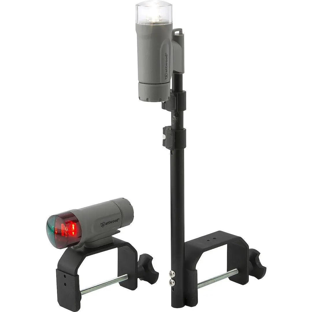 Attwood Marine Kit - Port Navigation Light Standard Gray (Part #141907)