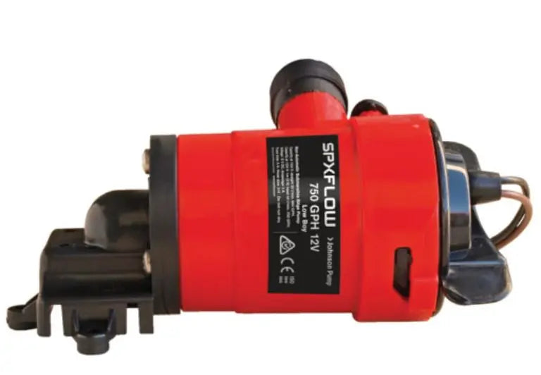 Johnson Pump Low Boy Bilge Pump 750 GPH 12V - Model 33703