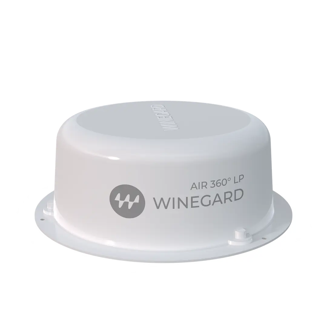 Winegard AIR 360 LP TV Antenna White - Wide-Angle Outdoor HDTV Reception