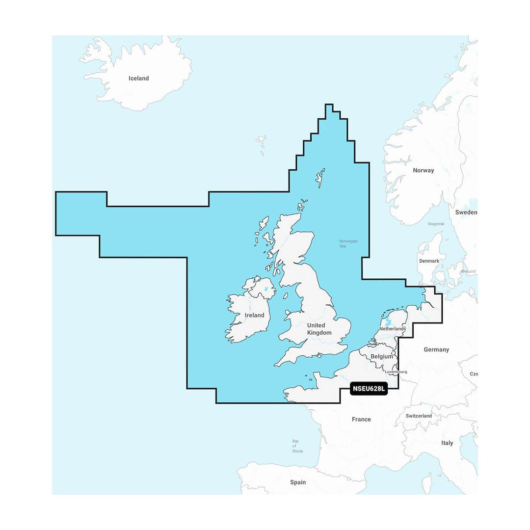 Garmin Carto Part 010C127120 UK, Ireland & Holland Navigation Map