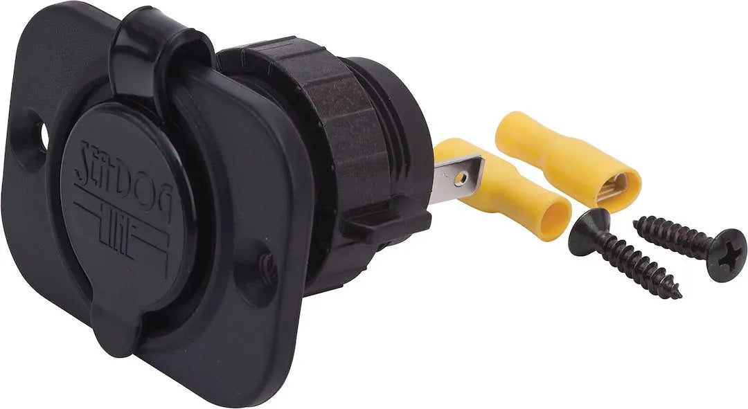 Sea-Dog Deluxe Power Socket with Screws - Part #4261201