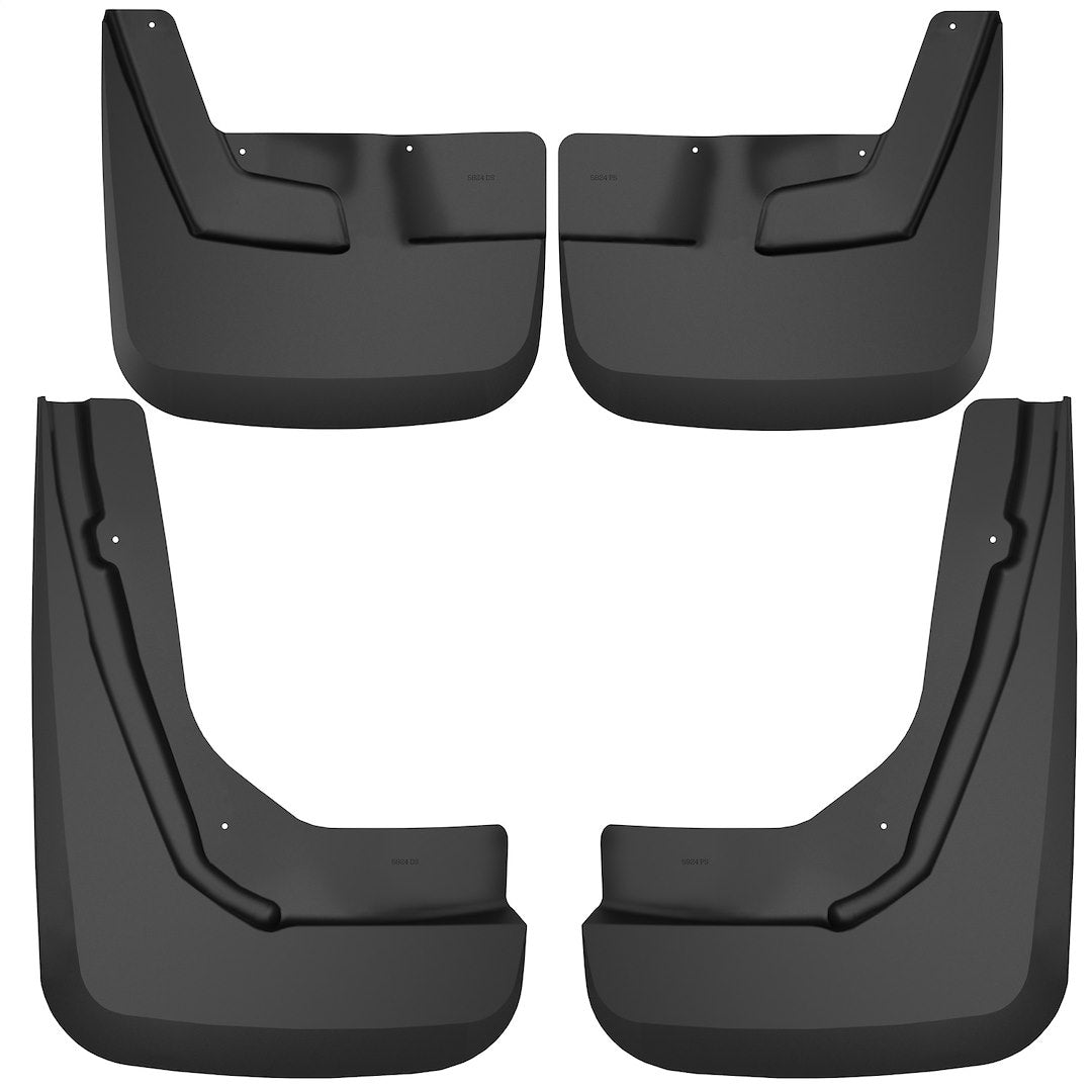 HuskyLiner Front and Rear Mud Guard Set for 2021-2023 Chevrolet Tahoe, Suburban, GMC Yukon XL, Yukon